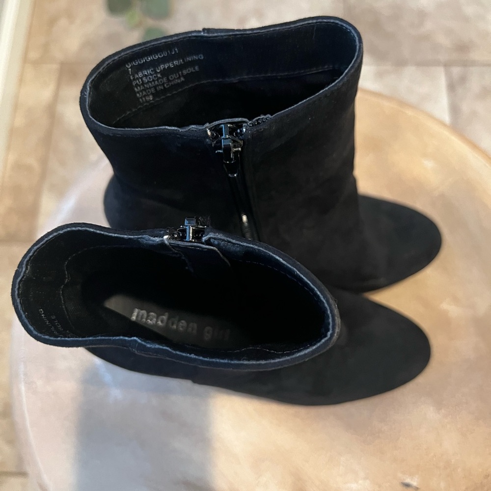 Madden girl black boots - Picture 4 of 8